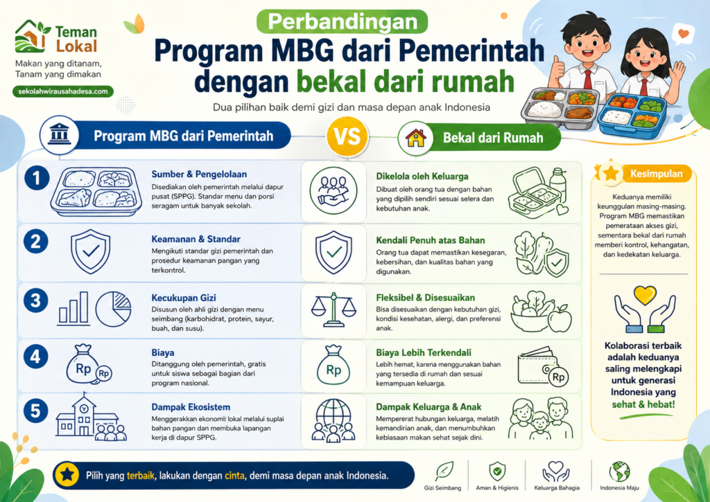 Mencari Titik Temu antara Program MBG dan Bekal dari Rumah