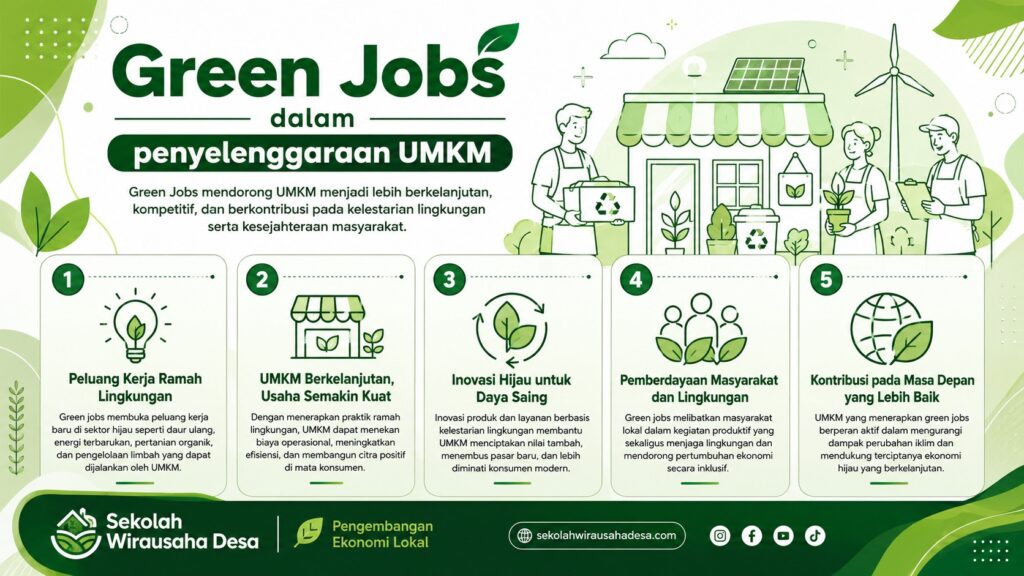 Green Jobs dan Pengembangan Ekonomi Desa: Saatnya Anak Muda Menjadi Penggerak Perubahan
